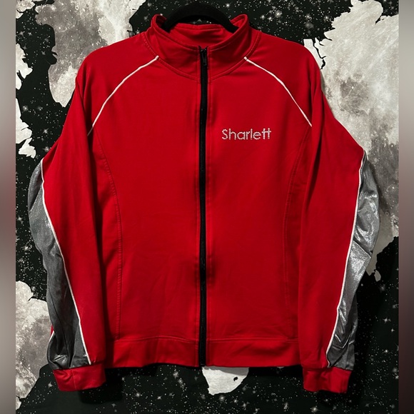 Scarletts Team Rhinestone Track Jacket - Picture 7 of 12